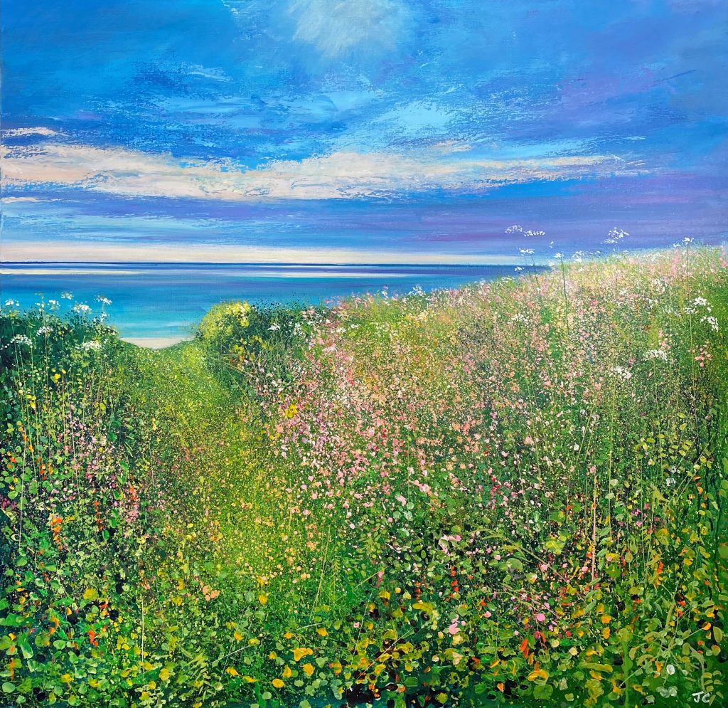 John Connolly To The Beach Flower Beach Painting No Naked Walls