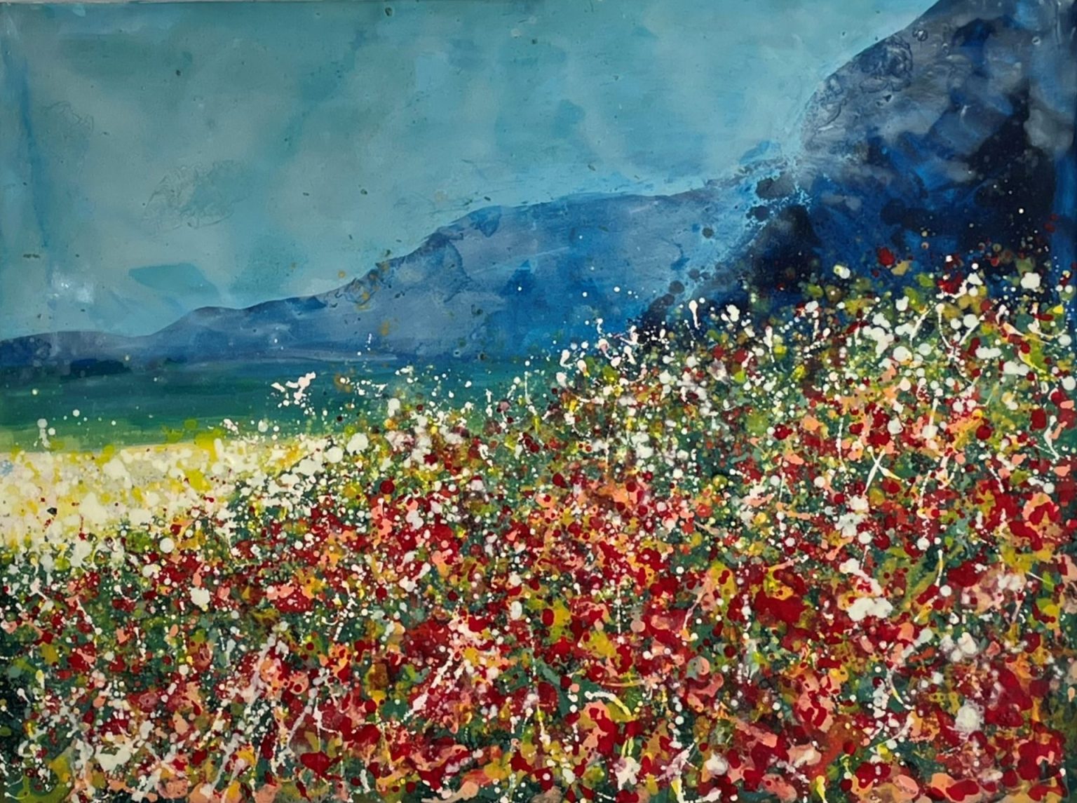 Sharon Withers Meadow To The Bay Painting No Naked Walls