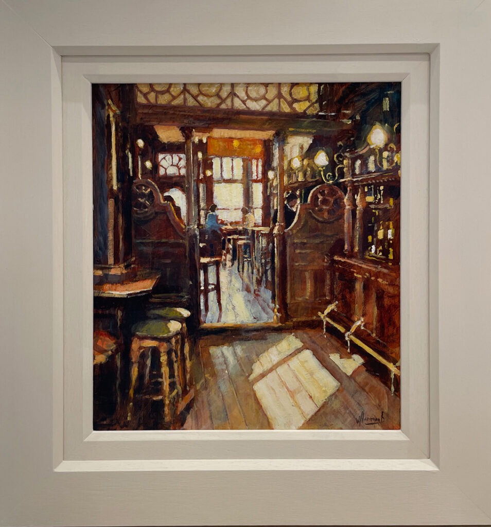 John Hammond Windows Of Light Pub Interior No Naked Walls