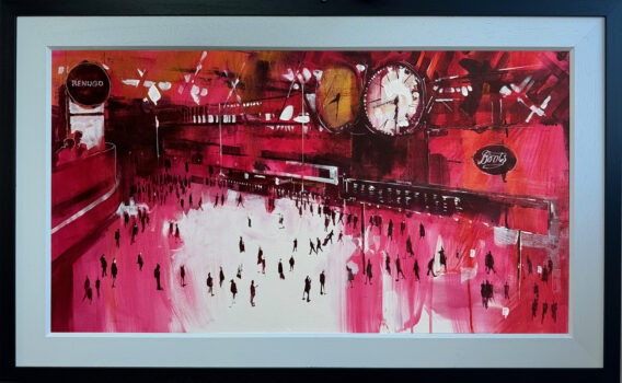 Richard Knight Magenta Waterloo London Painting No Naked Walls