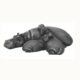 Suzie Marsh Hippo Wallow Wildlife Animal Art Sculpture for sale