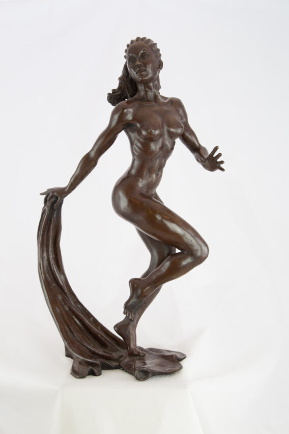 Ronald Cameron Guida female dancer sculpture for sale