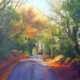 Richard Thorn Logs For The Winter walk painting for sale
