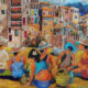 Leonard Dobson Sunny Sicily italy seaside painting for sale