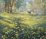 John Hammond Water Meadow Walk country painting for sale