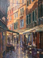 Late Sun Venice Evening Hammond unframed