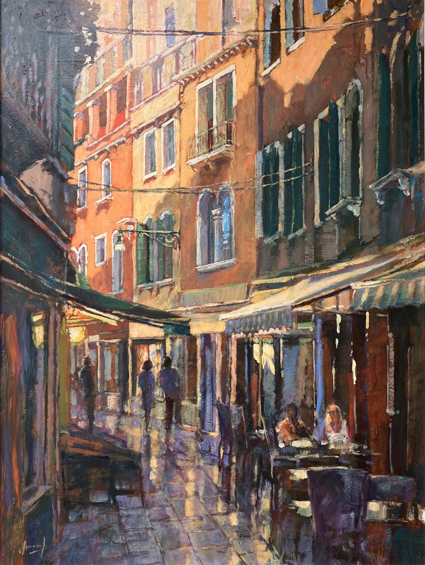 Late Sun Venice Evening Hammond unframed