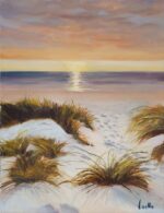 Vaello Sunset Beach painting