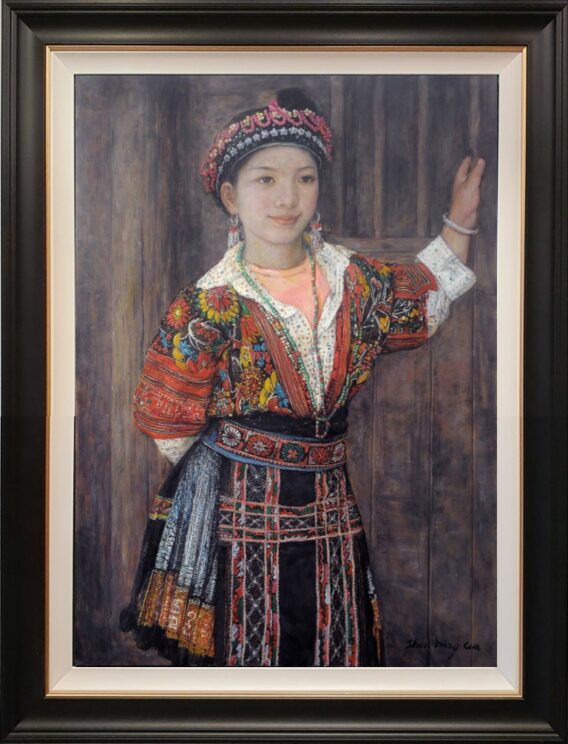 Shen Ming Cun Yao Festival Dress framed