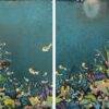 Paul Fearn Three Colours Blue VI Diptych version 2