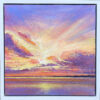 John Connolly 'Sunset Pink' Painting - No Naked Walls