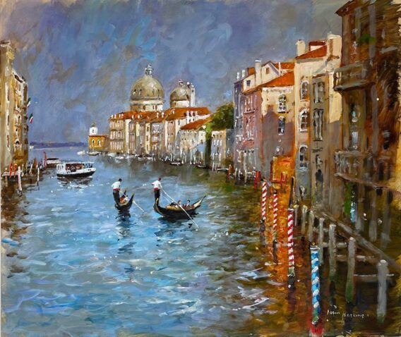 New Venice John Haskins unframed