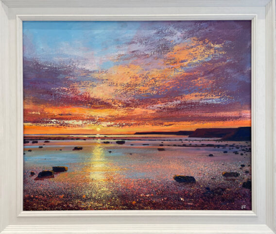 North Coast Sunset framed John Connolly