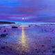 MOONRISE OVER THE BAY PAINTING John Connolly No Naked Walls