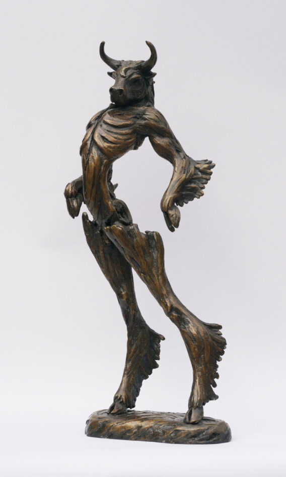 Abstract Minotaur Elisabeth Hadley bronze