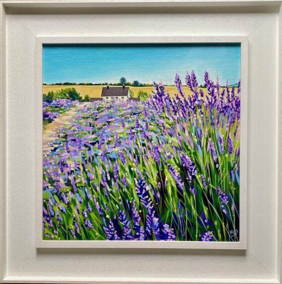 Snowshill farm cotswolds Roz Wilson framed