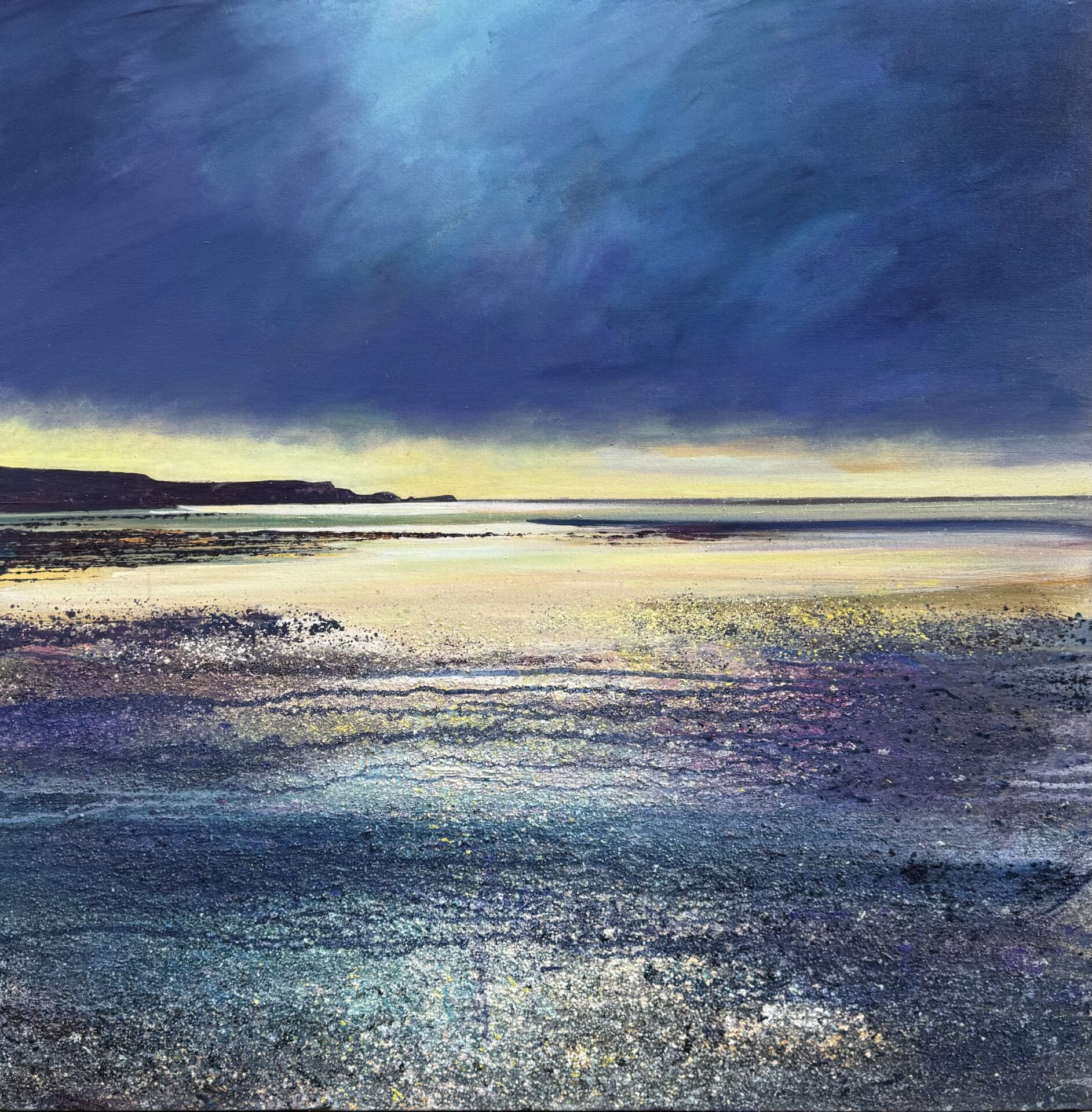 Winter Light seascape painting by John Connolly