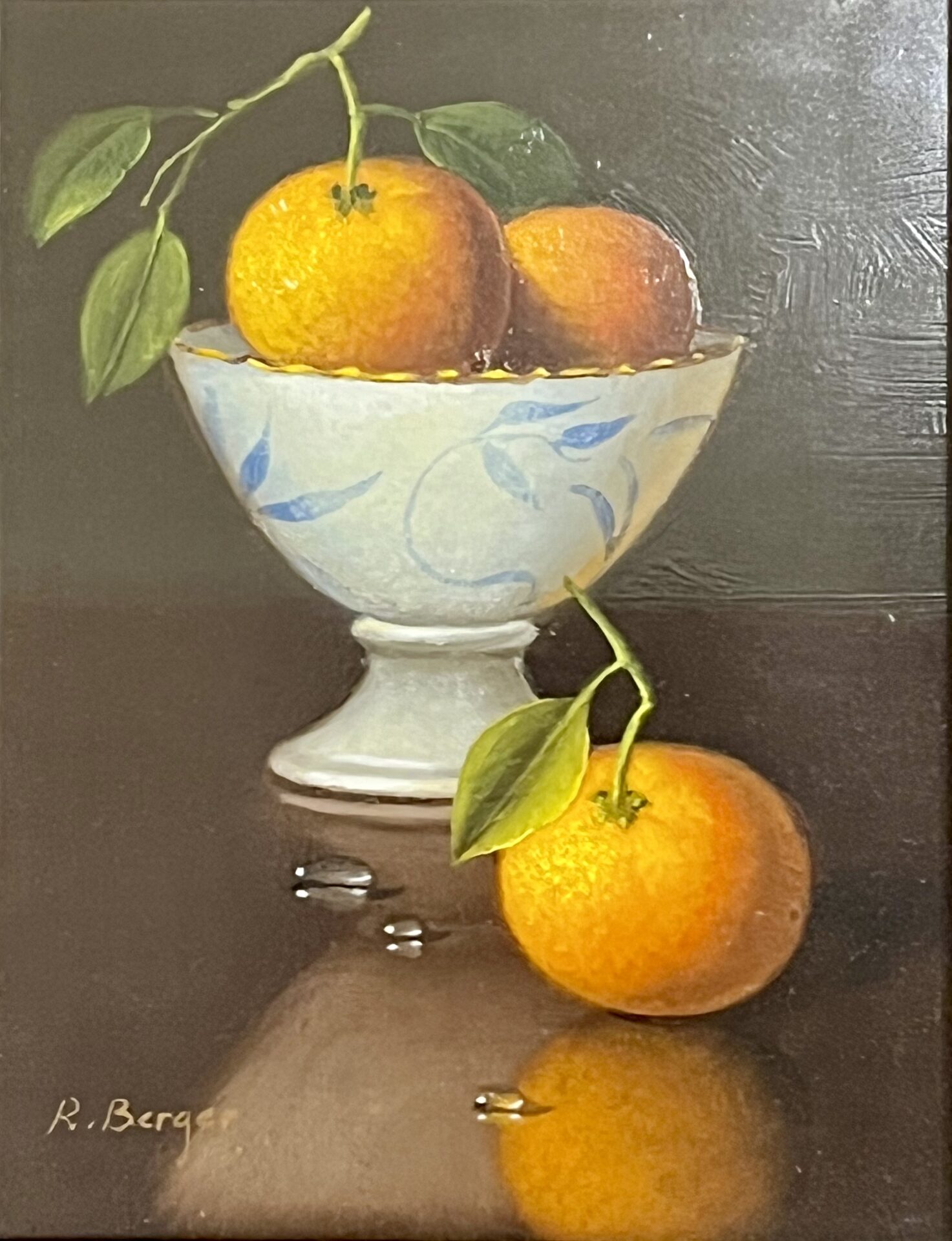 Berger oranges porcelain bowl