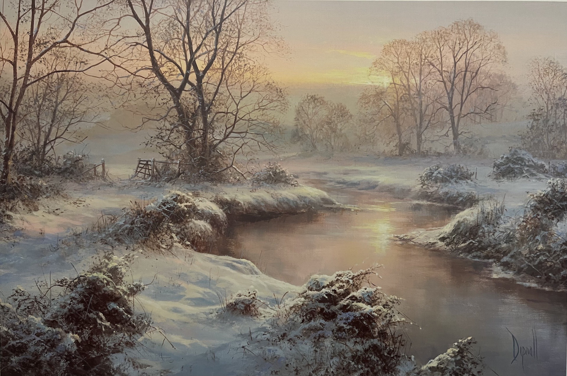 David Dipnall Winter By The River