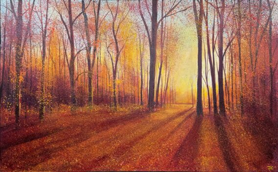 Autumn Morning light updated unframed