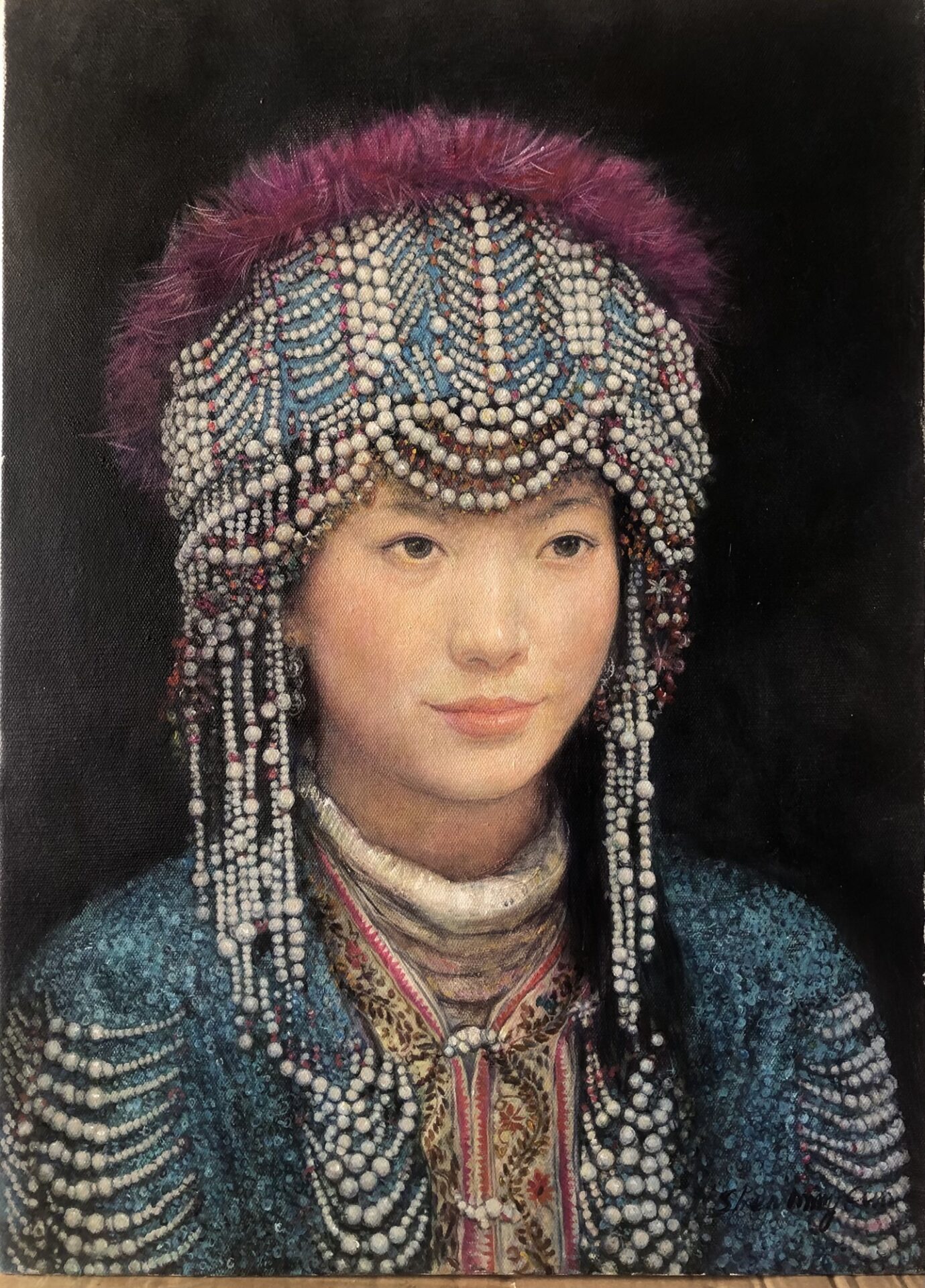 Beads and feathers shen ming cun