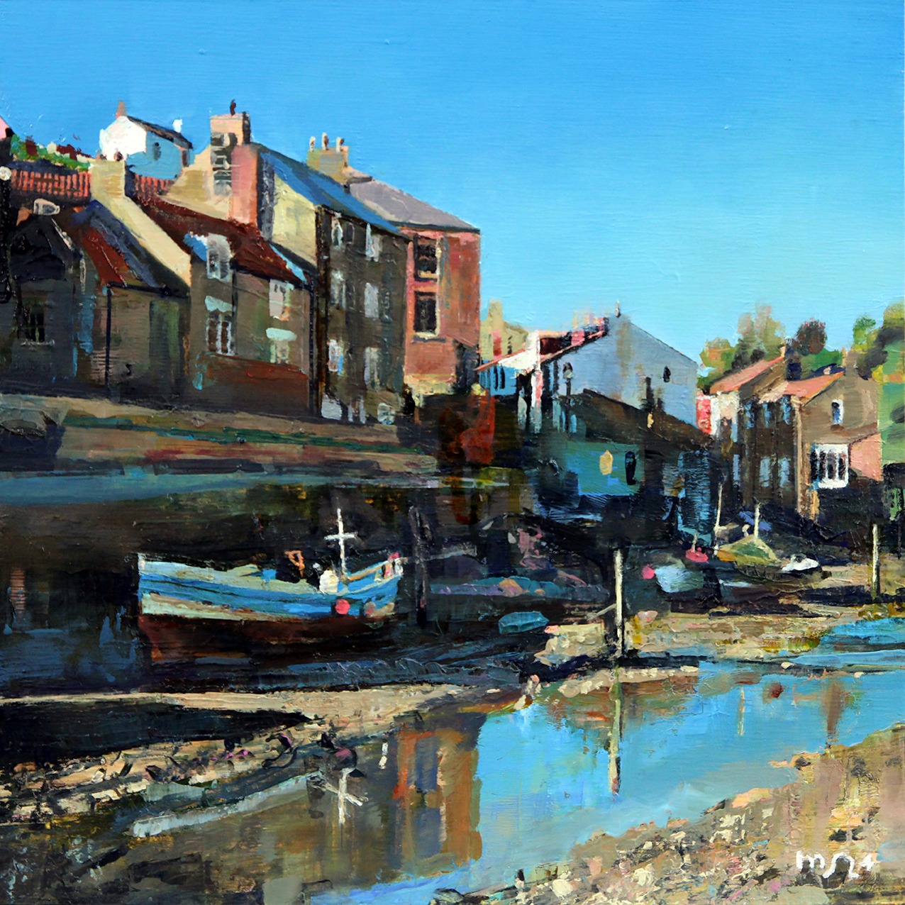 Low tide, Staithes Lf