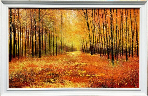 My Favourite Time of Year Autumn painting by John Connolly