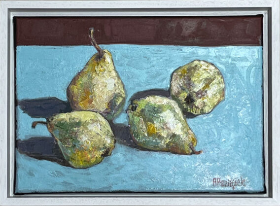 AP Four Little Pears framed