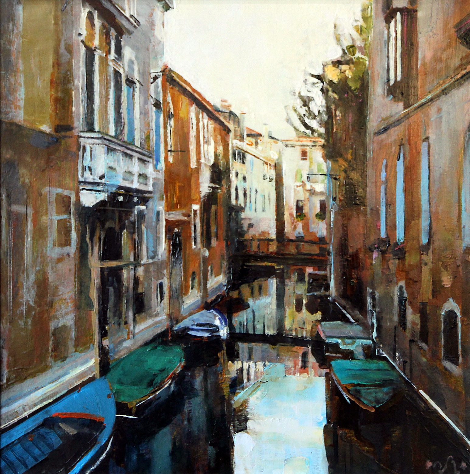 Quiet canal unframed