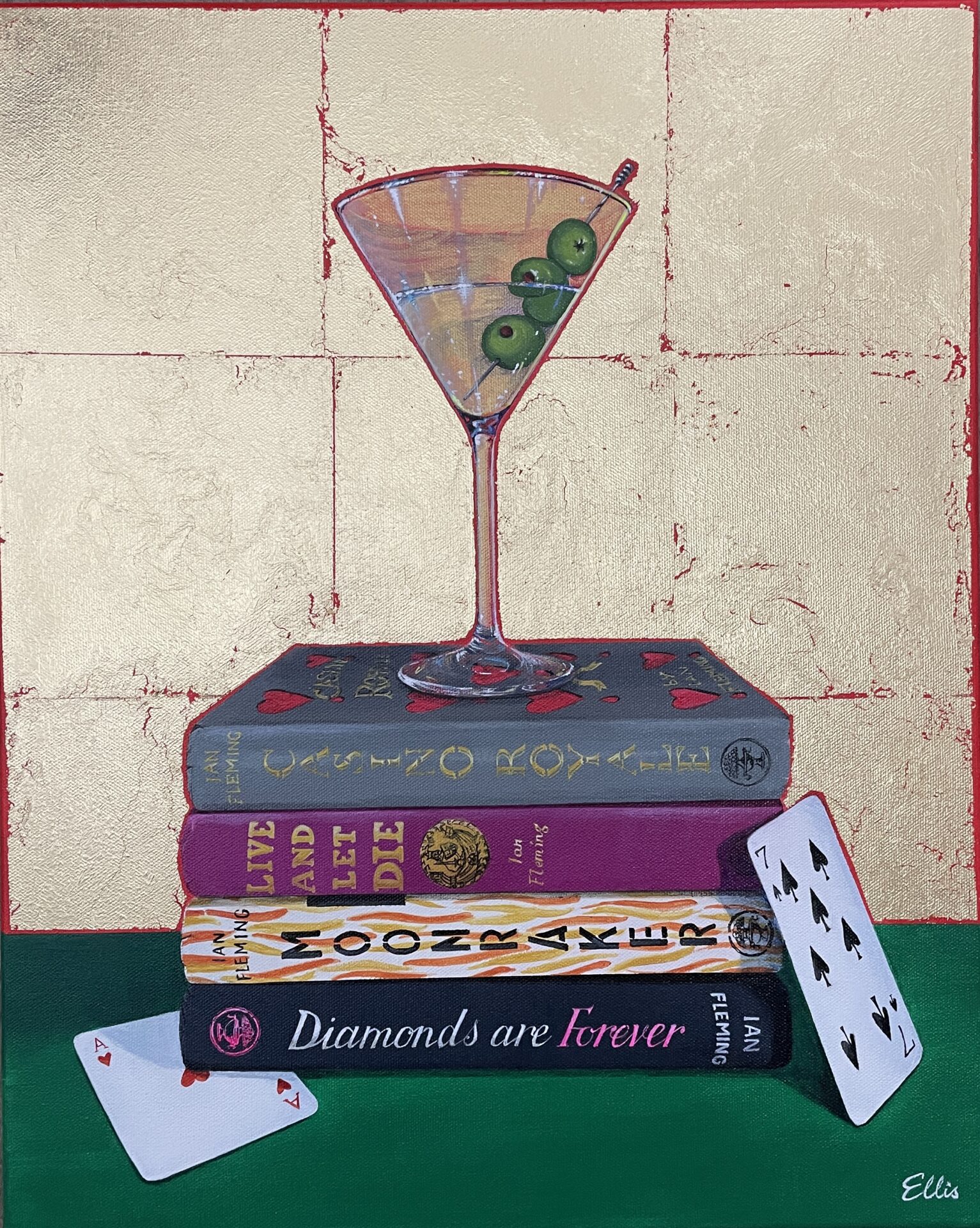 Shaken Not Stirred_Anne-Marie Ellis_40x50cm