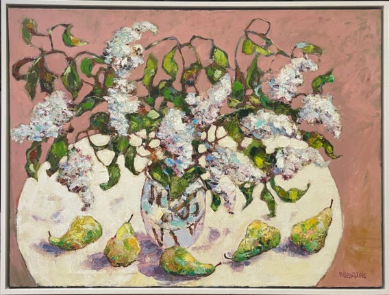 Ania Pieniazek framed Lilacs