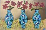Blue Koi,51 x 76 cm, (Framed 56 x 81 cm) £1,295