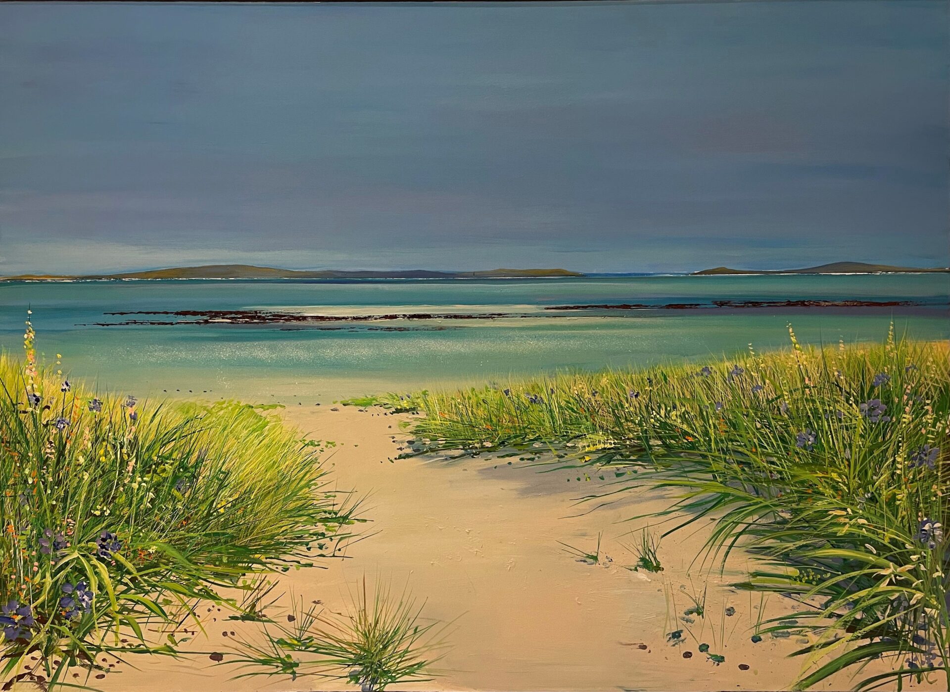 Scilly Blue John Connolly unframed