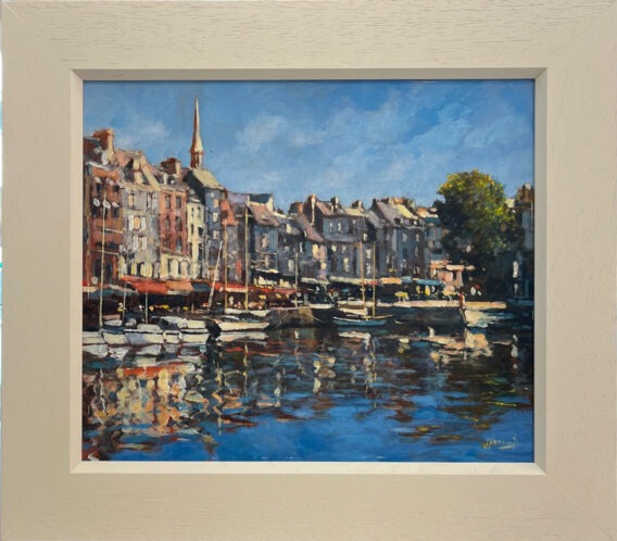 John Hammond Honfleur Memories framed