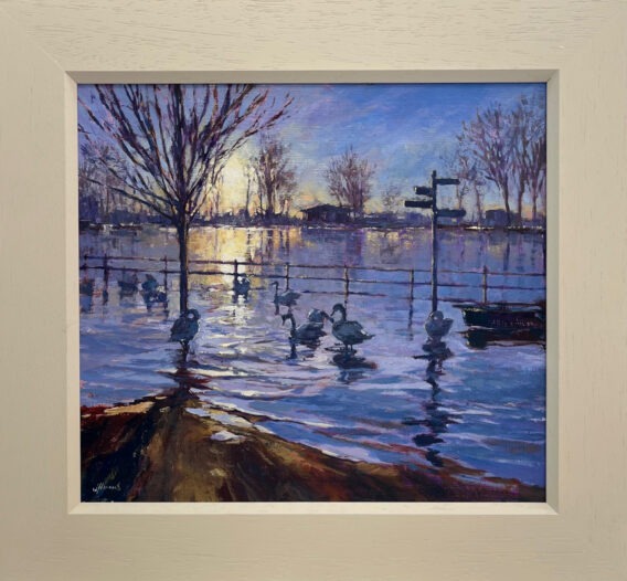 John Hammond The Light Across the River framed