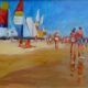 Hi and Dry South of France Haskins unframed