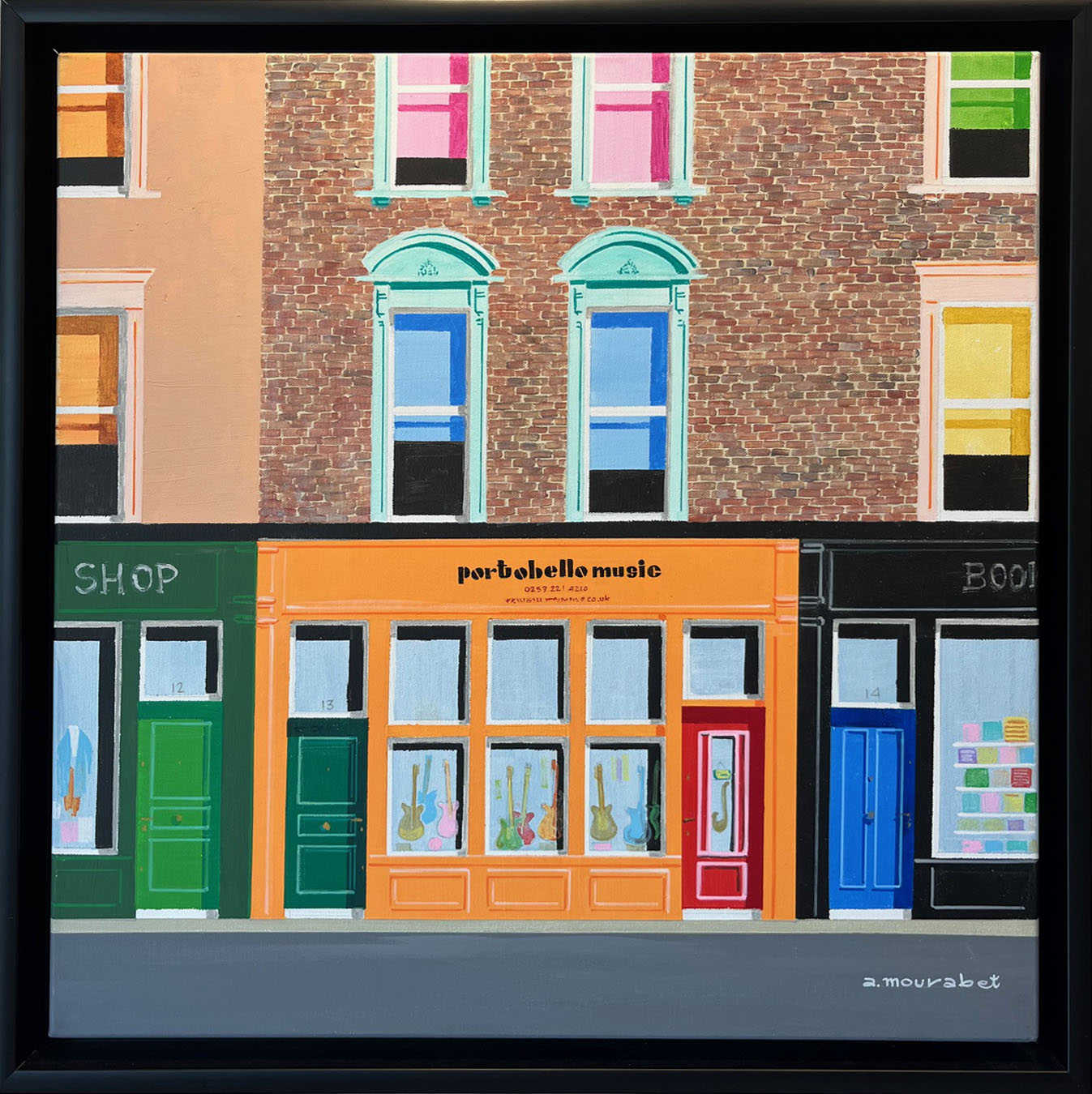 Portobello Music framed