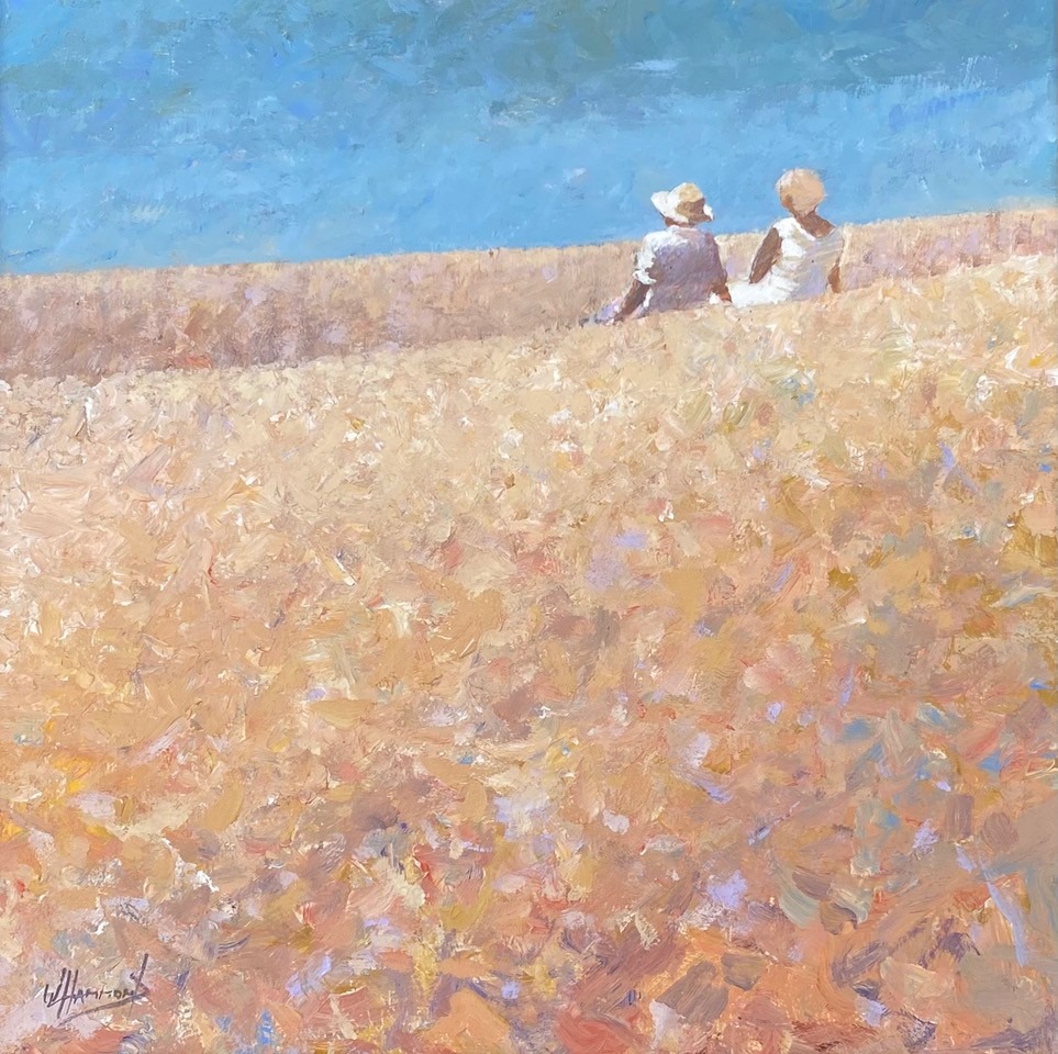 Beach Sitters 30x30 John Hammond