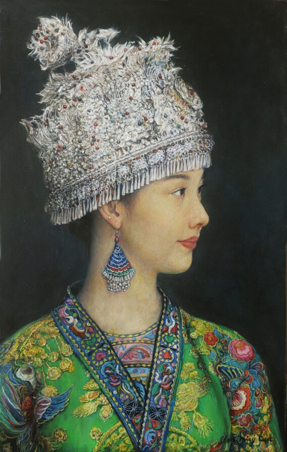 Miao Tribe 80x50cm