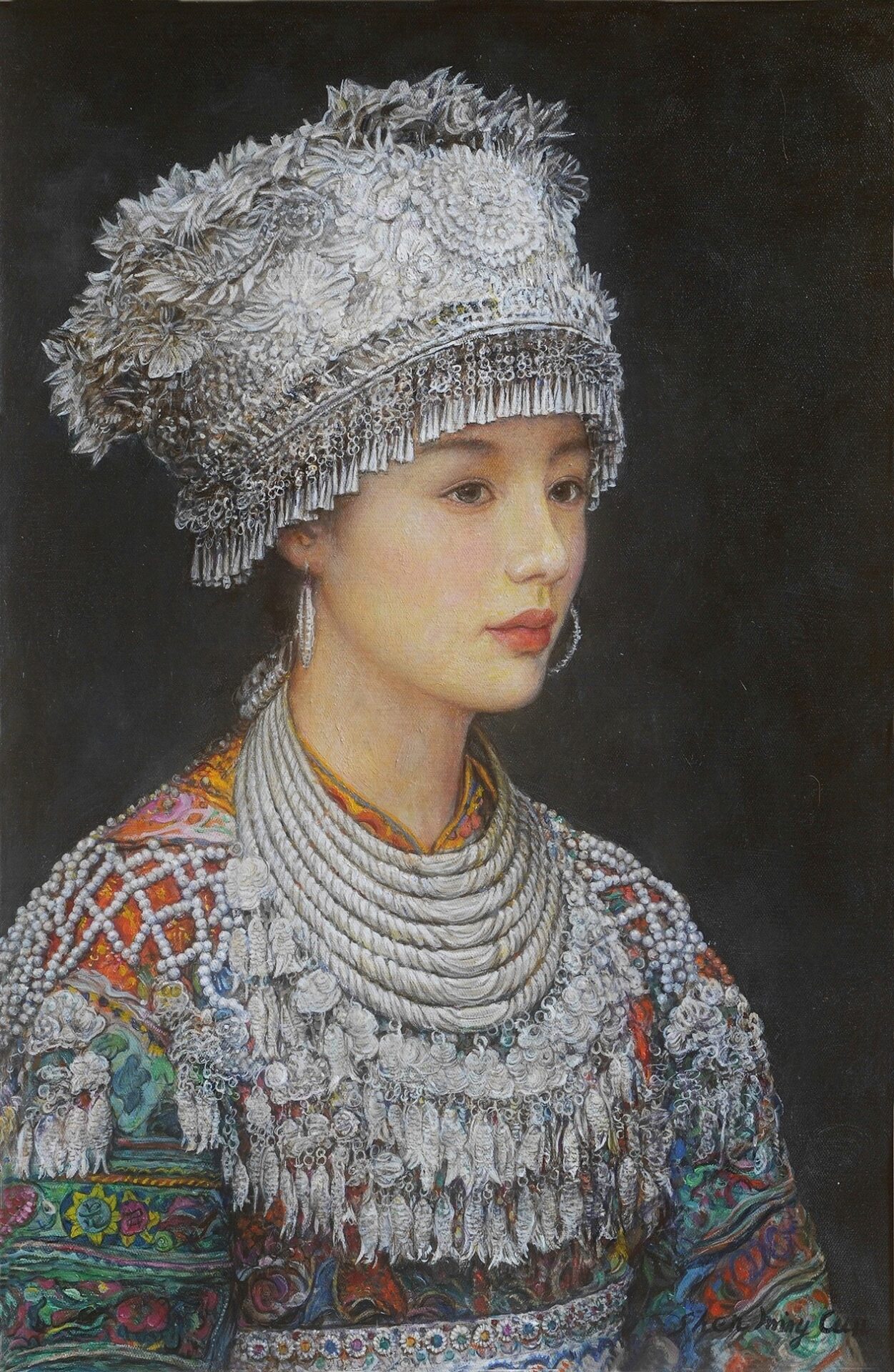 Miao Tribe 83x55cm